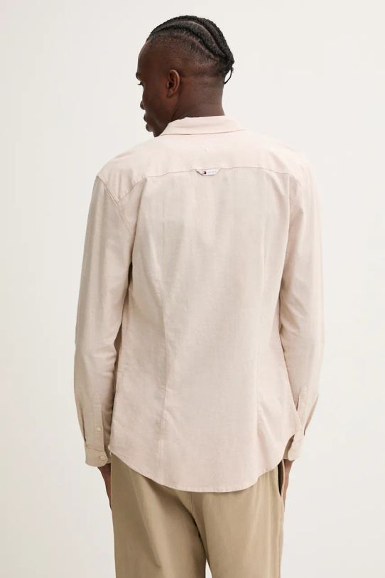 Oblečení Košile Tommy Jeans DM0DM09594 béžová