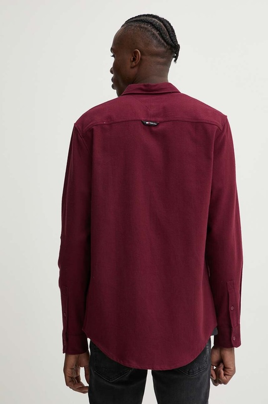 Odjeća Pamučna košulja Tommy Jeans DM0DM19656 bordo