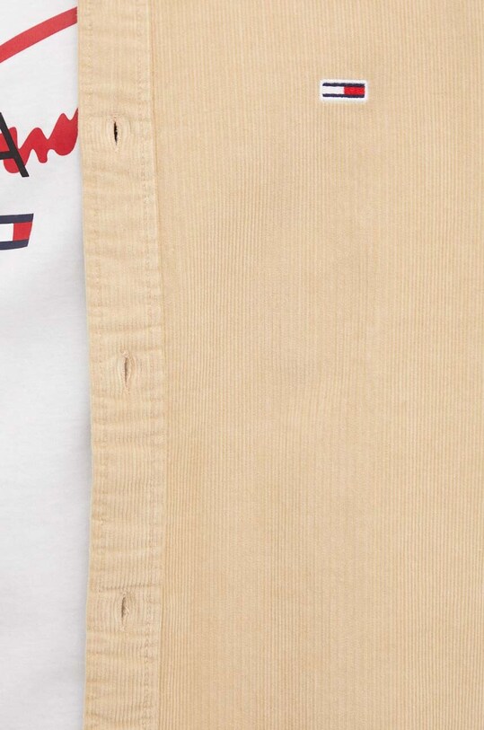 Вельветова сорочка Tommy Jeans DM0DM20461 коричневий