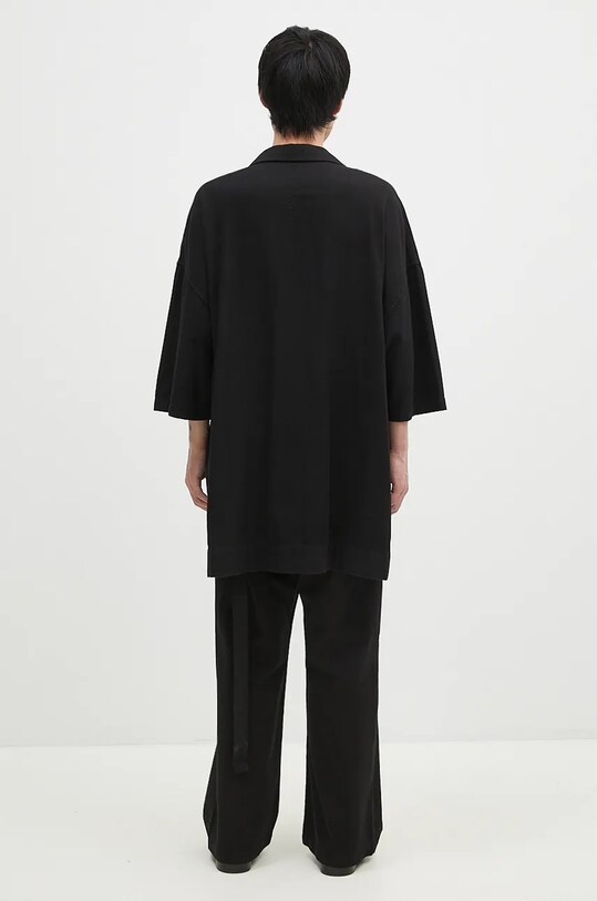 Одежда Хлопковая рубашка Rick Owens Magnum Tommy DU02D2290.CFL чёрный