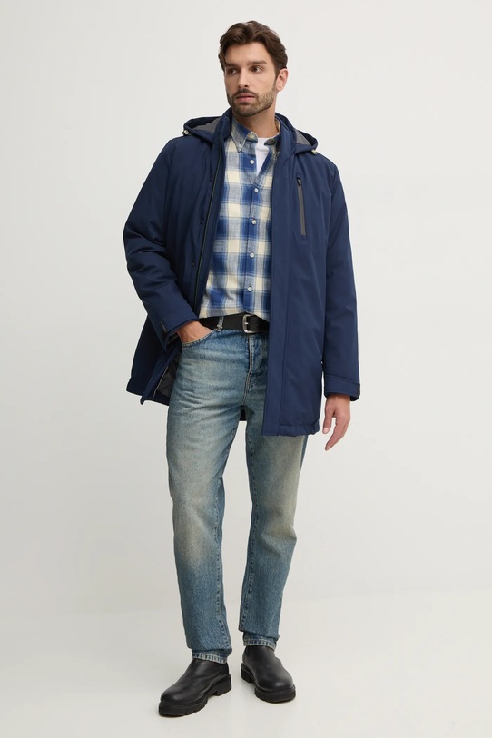 Одежда Хлопковая рубашка North Sails 664359 голубой