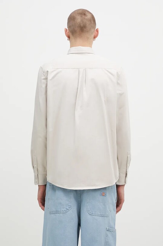 Clothing Carhartt WIP cotton shirt Longsleeve Madison Shirt I023339.2DUXX beige