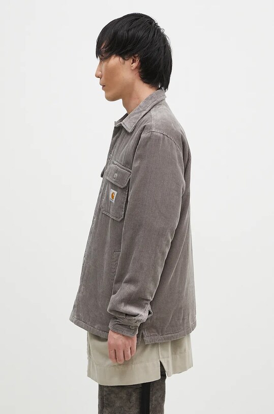 Carhartt WIP shirt jacket Whitsome Shirt Jac I028827.29KXX gray AW24