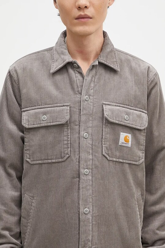 Carhartt WIP shirt jacket Whitsome Shirt Jac gray I028827.29KXX