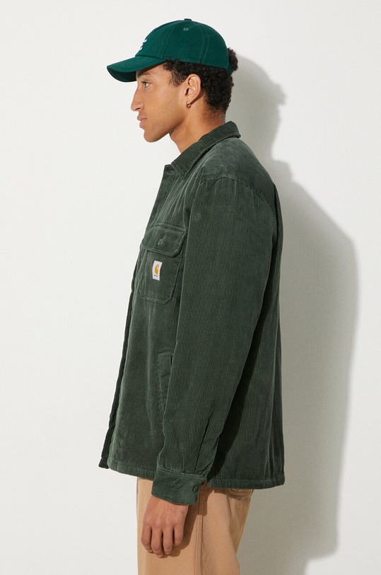 Carhartt WIP corduroy jacket Whitsome Shirt Jac green I028827.29UXX