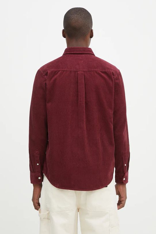 Odjeća Košulja od samta Carhartt WIP Longsleeve Madison Cord Shirt I029958.2CPXX bordo