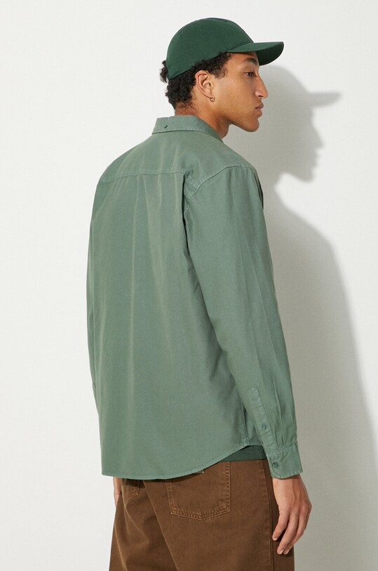 Clothing Carhartt WIP cotton shirt Longsleeve Bolton I030238.29NGD green