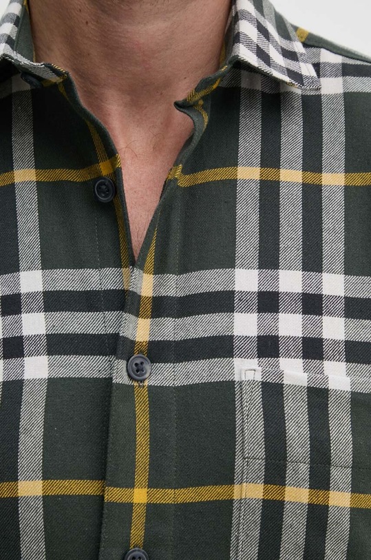 Lindbergh camasa din bumbac 30.203636.OLIVE verde AW24