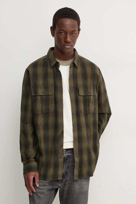 Volcom camicia regolare verde A0532403