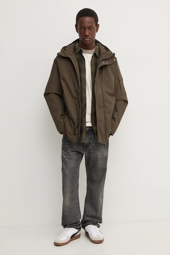 Volcom camicia A0532403 verde AW24