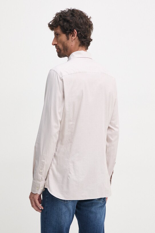 Одежда Рубашка Hackett London HM3010096 бежевый