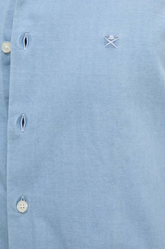 Bavlněná košile Hackett London HM309966 modrá AW24