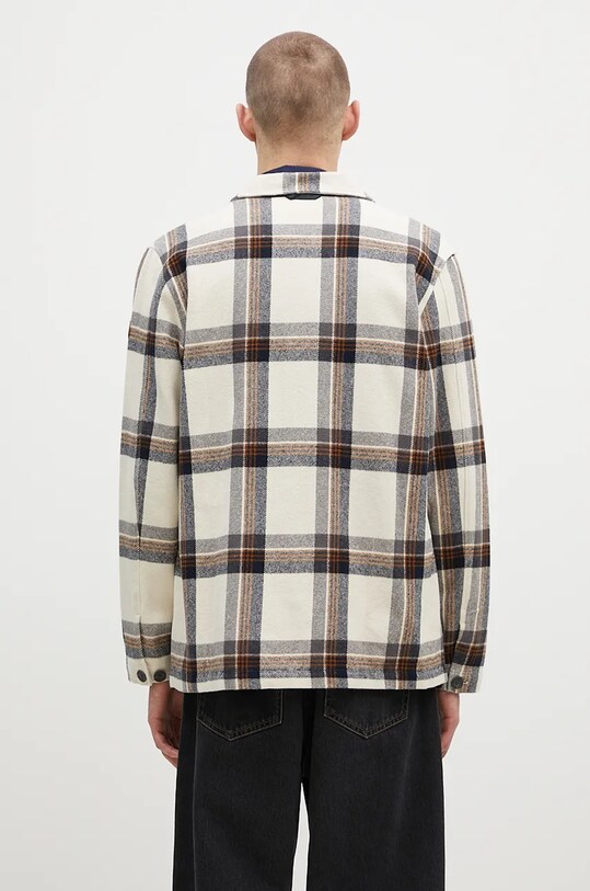 Ρούχα Πουκάμισο Fjallraven Singi Flannel Overshirt M F12600226.113.555 μπεζ