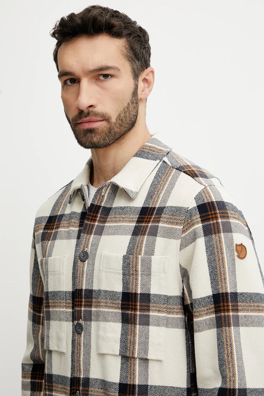 Fjallraven cămașă Singi Flannel Overshirt M bej F12600226.113.555