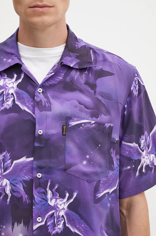 Aries shirt Pegasus Hawaiian Shirt violet AR4010402