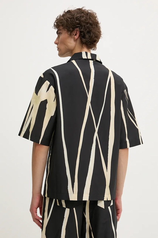 Одежда Рубашка Nanushka CASPIAN NM24PFSH02599 чёрный