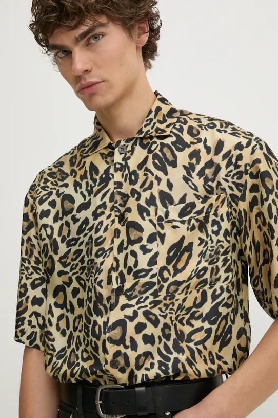 Nanushka camasa MAXTON scurt bej NM24PFSH06271