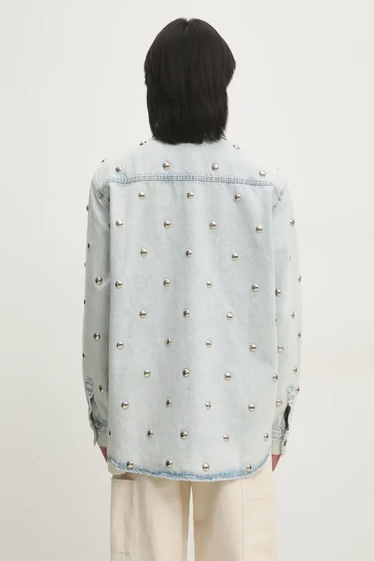 Îmbrăcăminte Fiorucci cămașă din denim U01FMDSI074DN01DN08 albastru