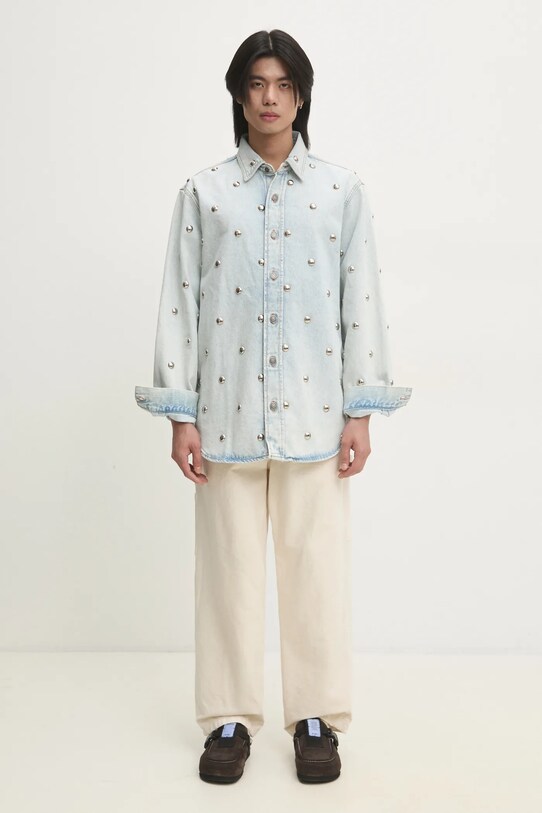 Fiorucci cămașă din denim U01FMDSI074DN01DN08