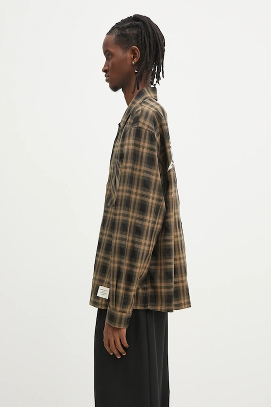 Košulja Represent Metallica Longsleeve Shirt MLM248.289 smeđa SS25