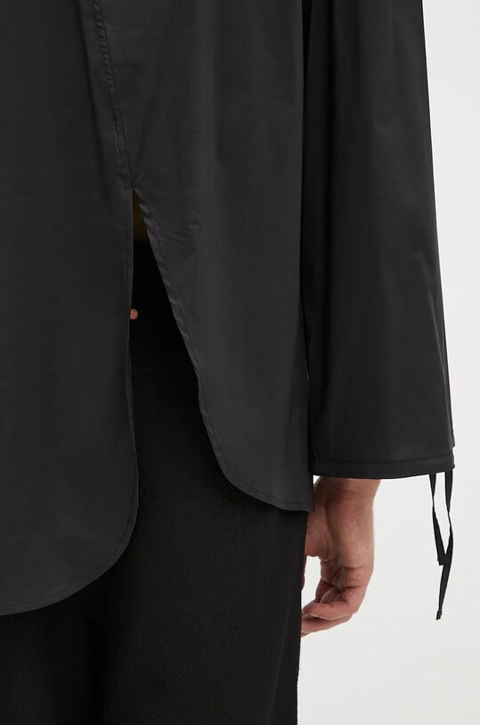 Andersson Bell cămașă Bouquet Asymmetric Shirt atb1138m negru