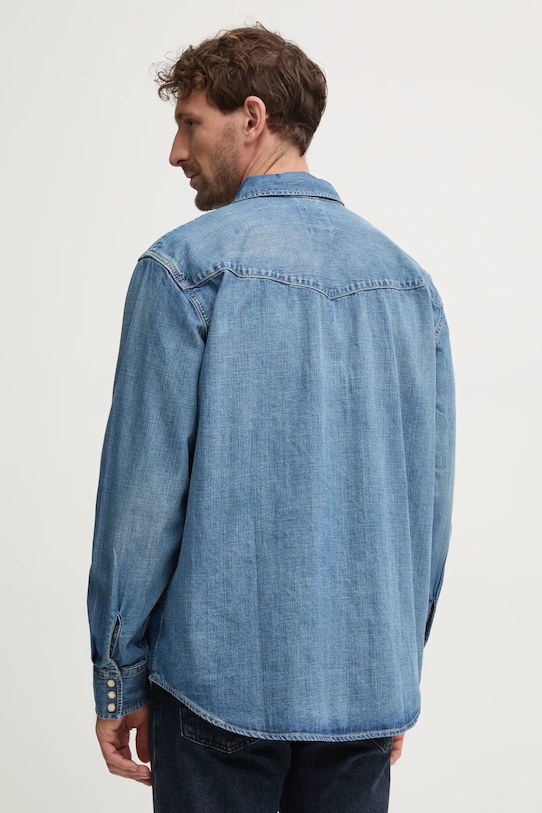 Odzież Levi's koszula jeansowa A5751 niebieski