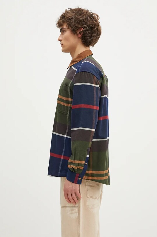 Бавовняна сорочка Barbour Bushlane OS Tartan Shirt MSH5532 барвистий AW24