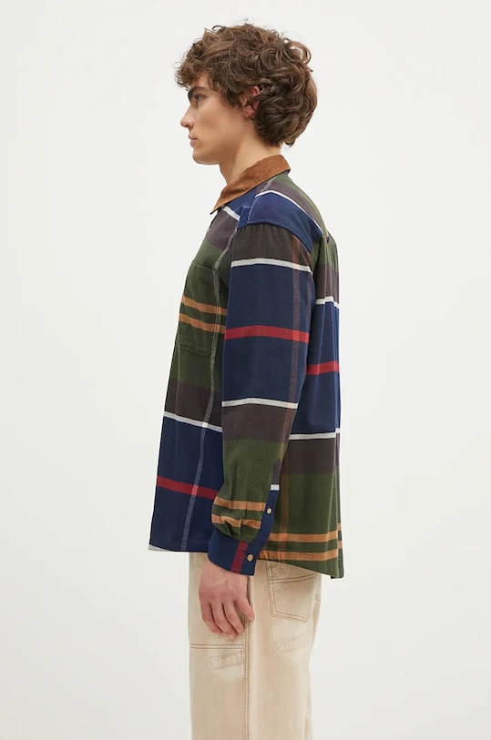 Barbour camasa din bumbac Bushlane OS Tartan Shirt MSH5532 multicolor AW24