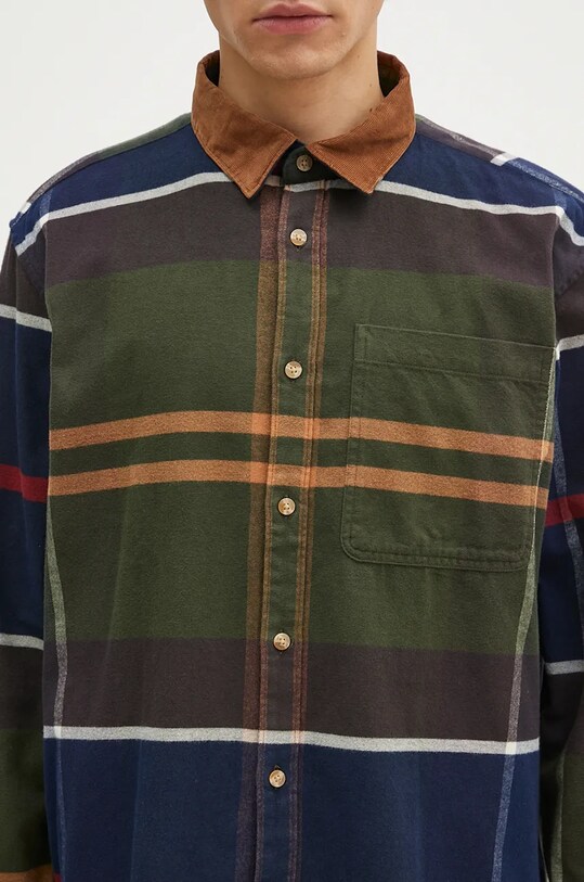 Бавовняна сорочка Barbour Bushlane OS Tartan Shirt барвистий MSH5532