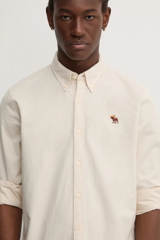 Abercrombie & Fitch koszula beżowy KI125.4185.400