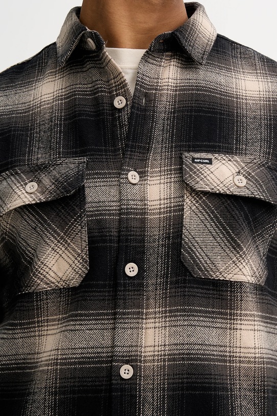 Rip Curl koszula bawełniana COUNT 00JMSH czarny