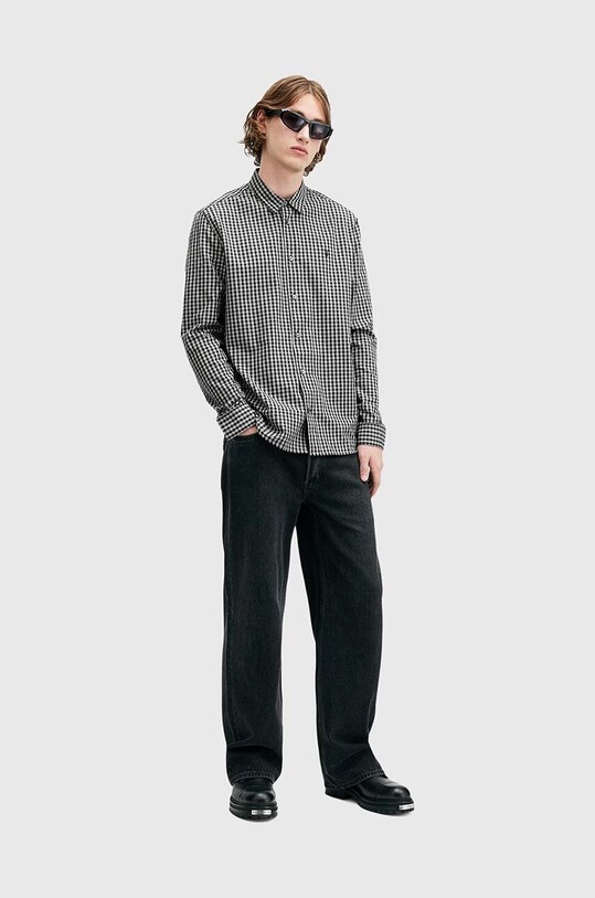 AllSaints pamut ing NEO LS SHIRT M044SB