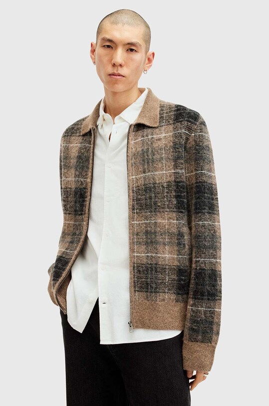 AllSaints koszula bawełniana LOVELL LS SHIRT M152SB