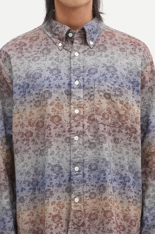 Хлопковая рубашка Engineered Garments 19 Century BD Shirt мультиколор 24F1A001