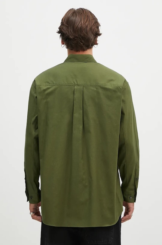 Îmbrăcăminte Undercover cămașă din bumbac Shirt UC2D4401.3 verde