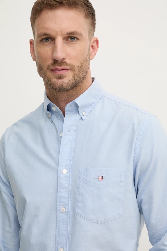 Pamučna košulja Gant 3000200 plava