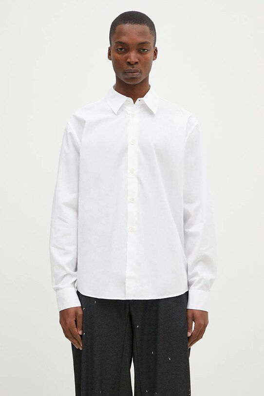 Košile Our Legacy Beyond Shirt regular bílá M4242BWP