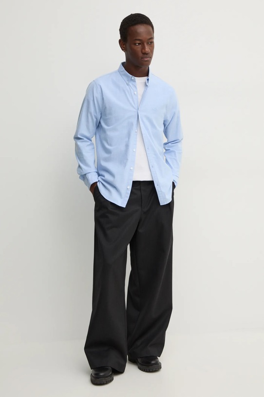 Ρούχα Πουκάμισο Hollister Co. KI325.4056.210 μπλε