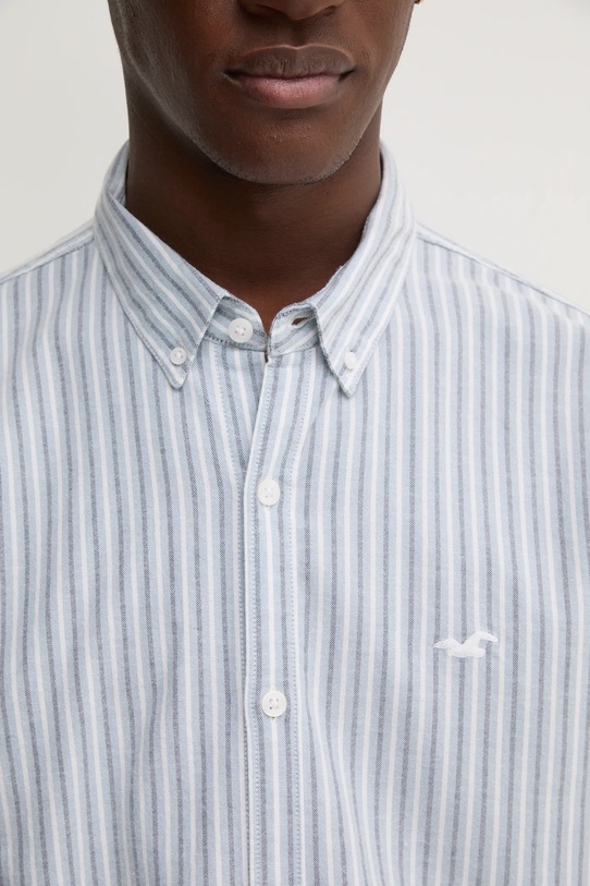 Πουκάμισο Hollister Co. KI325.4056.215 μπλε