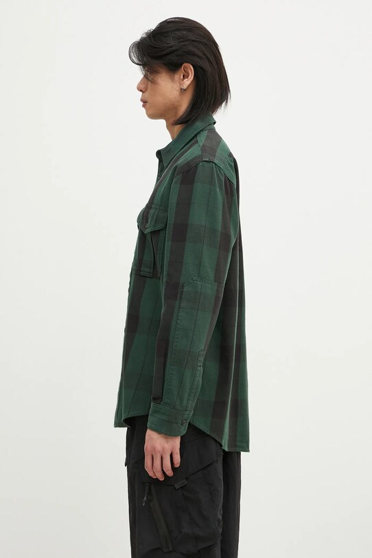 Памучна риза Filson Vintage Alaskan Guide Shirt FMCAM0013 зелен AW24