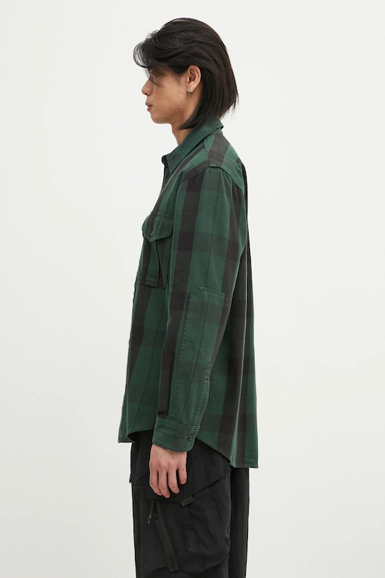 Filson camasa din bumbac Vintage Alaskan Guide Shirt FMCAM0013 verde AW24