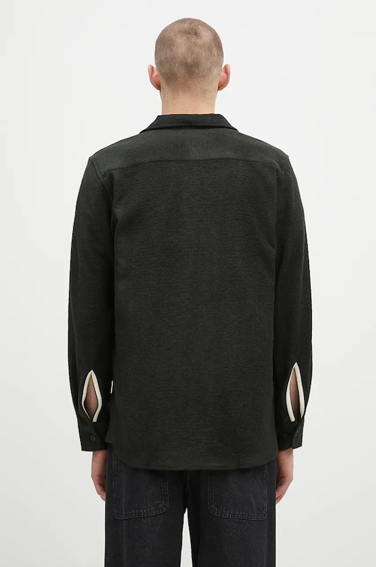 Îmbrăcăminte Universal Works cămașă din lână 31566.FOREST verde
