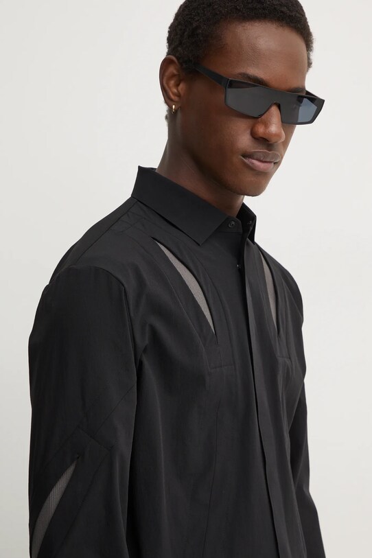 Heliot Emil shirt AW24.M.05.058.BLK01 black AW24