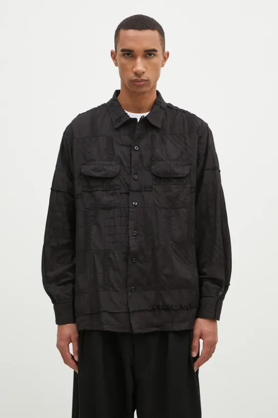 Engineered Garments cotton shirt Classic Shirt cotton black 24F1A005.SW019