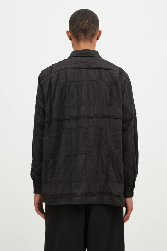 Одяг Бавовняна сорочка Engineered Garments Classic Shirt 24F1A005.SW019 чорний