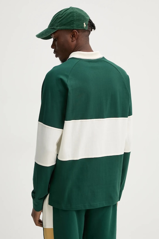 Одяг Бавовняний лонгслів Converse 10027563.A01 зелений