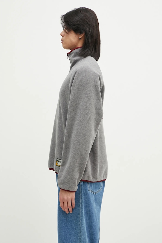 Флісова кофта Human Made Fleece Half-Zip Shirt HM28CS019 сірий AW24