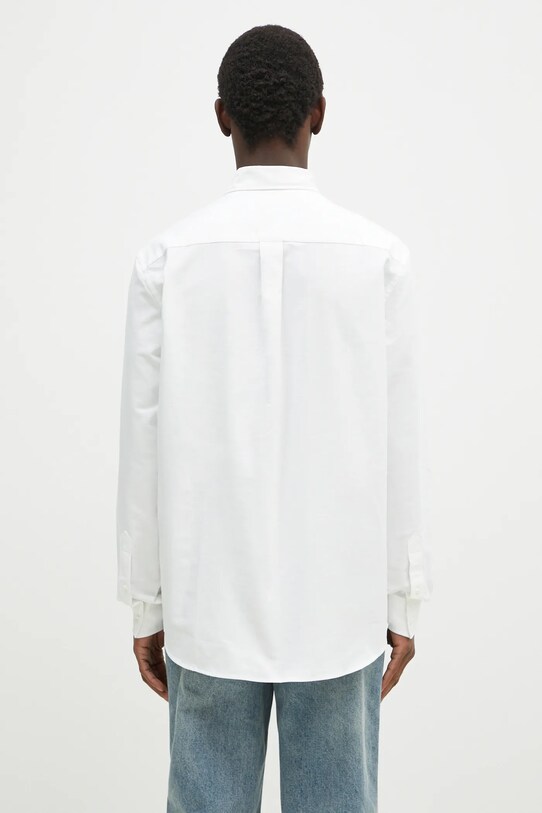 Oblečenie Košeľa JW Anderson Classic Fit Logo Pocket Shirt SH0328.PG1140.001 biela