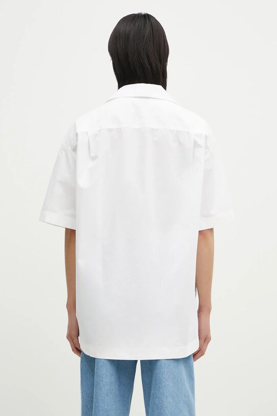 Odjeća Pamučna košulja JW Anderson Short Sleeve Shirt SH0335.PG1667.001 bijela