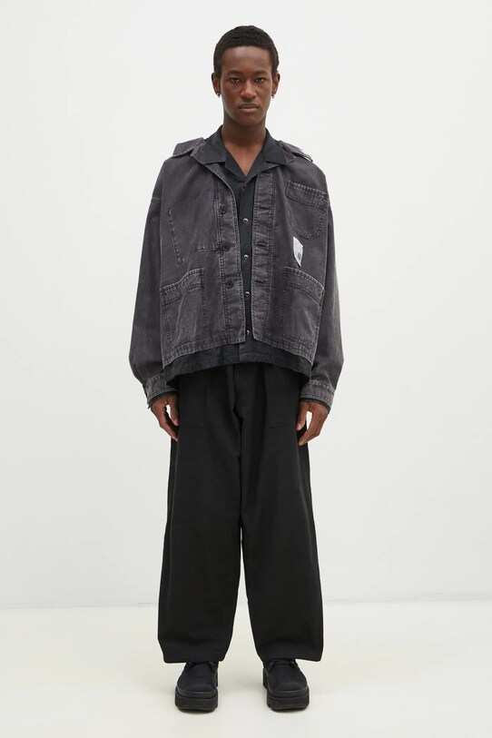 Сорочка Maison MIHARA YASUHIRO Double Layered Longsleeve Shirts J13SH184 чорний